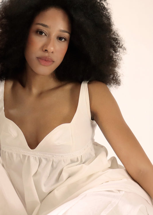 Model is 5'11 tall ,Size UK 6-8 ; wearing our Size Medium